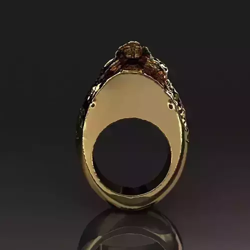 Ring cranium 011 3D print model