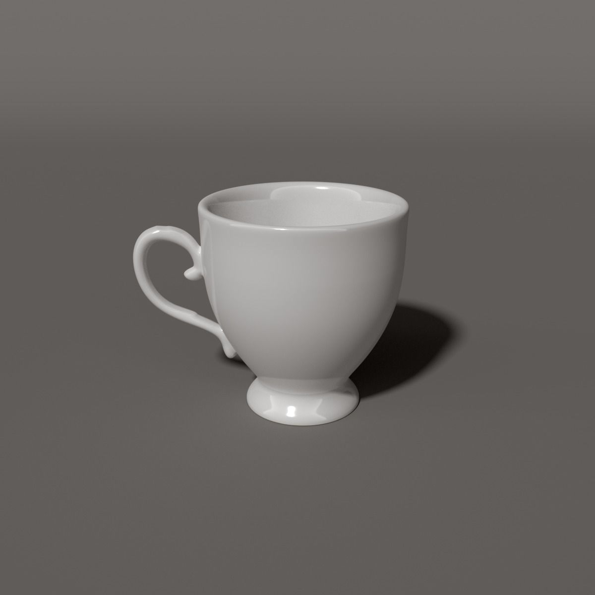 Tea Cup Free 3D model_1