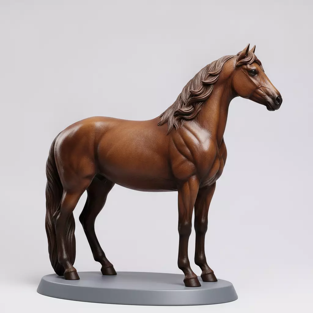 horse printable 3D print model