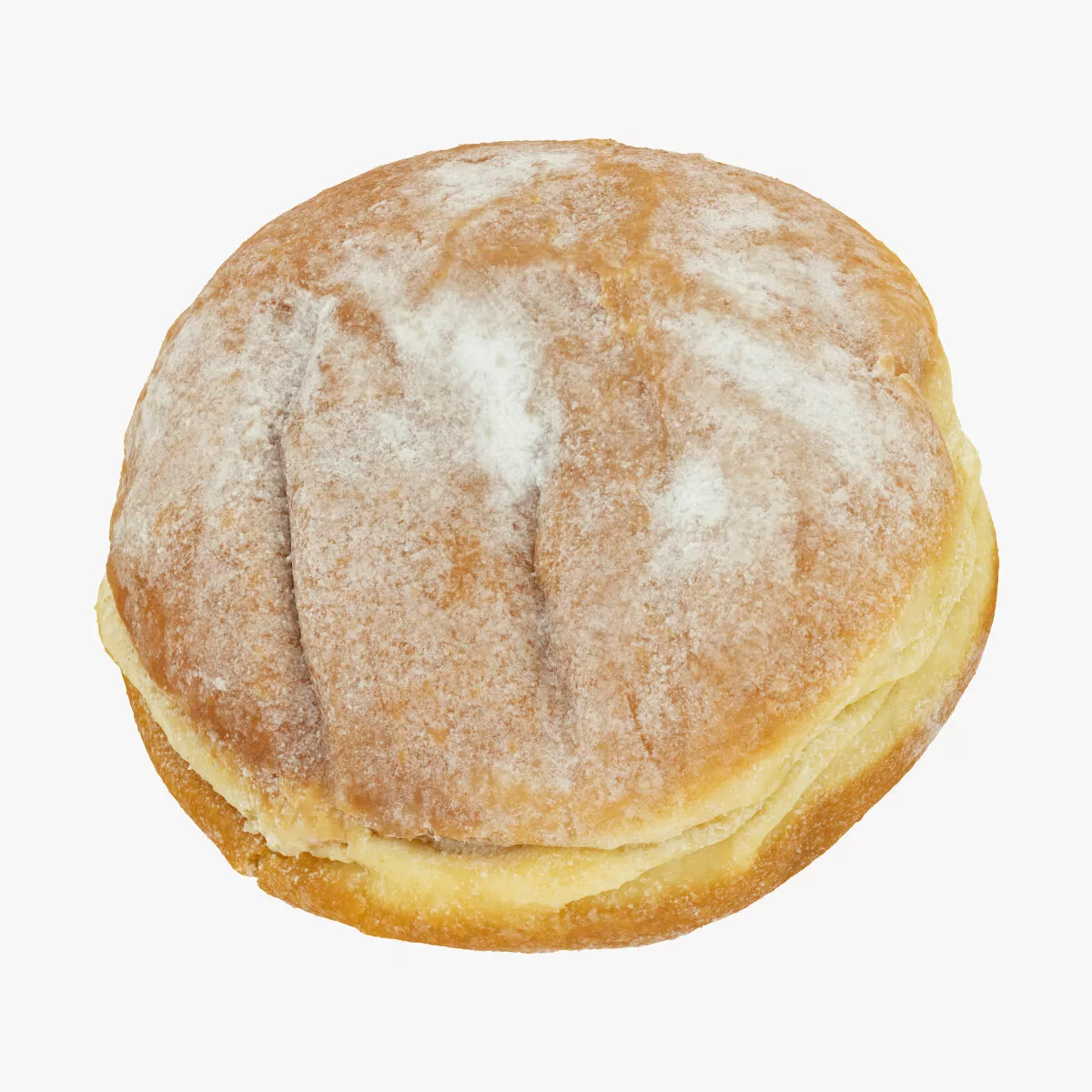 Powdered Donut 01 RAW SCAN 3D model