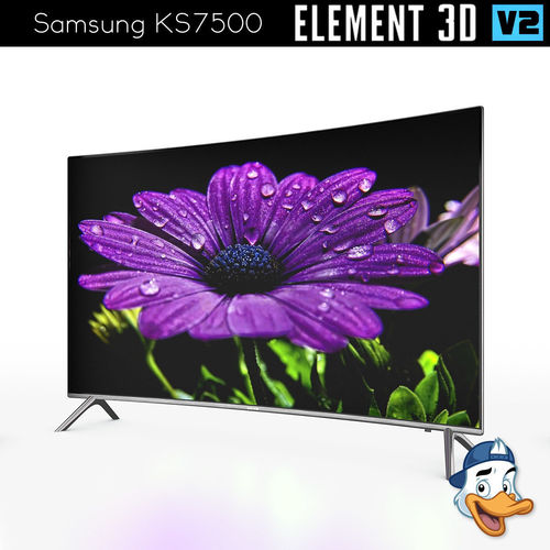 Samsung KS7500 for Element 3D 3D model