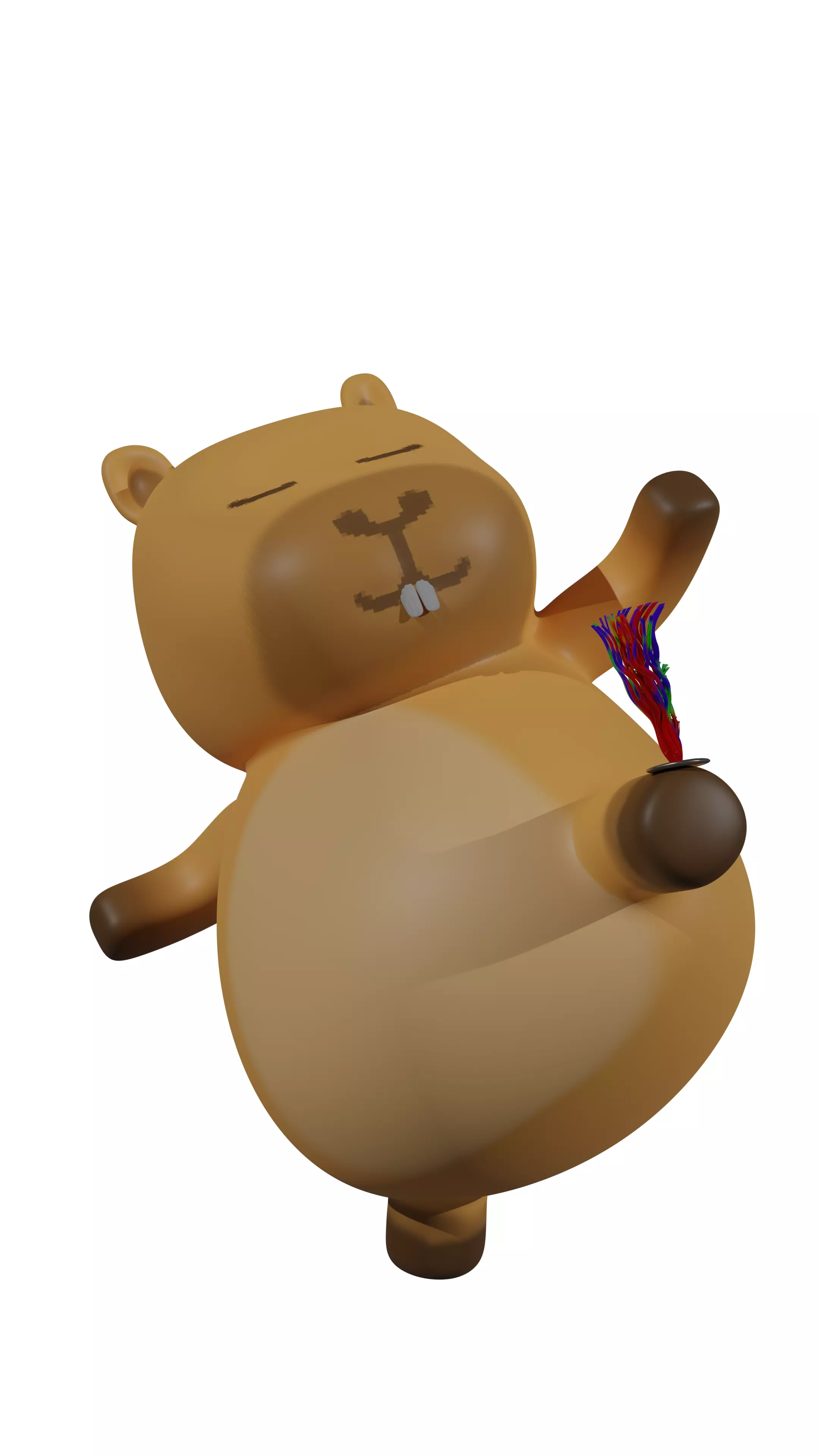 Sipa Capybara 90s Filipino Childhood Game 3D print model