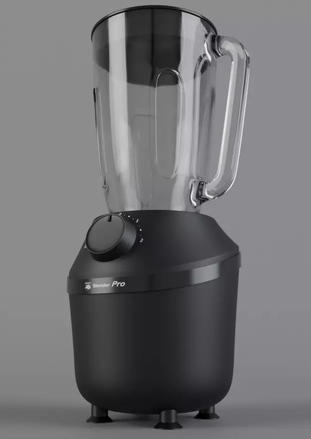 Electric Multifunctional Juicer Household blender 3D model