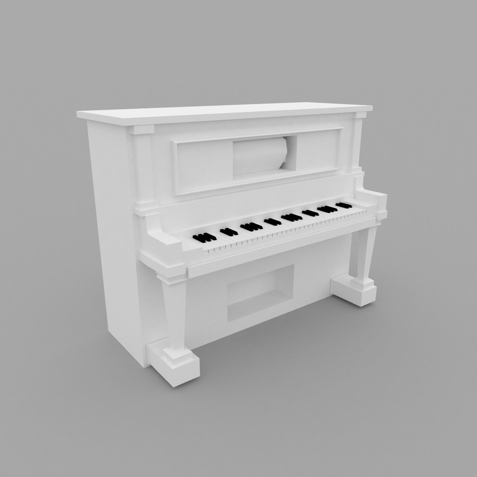 MusicHobbyPiano piano 3D model_0
