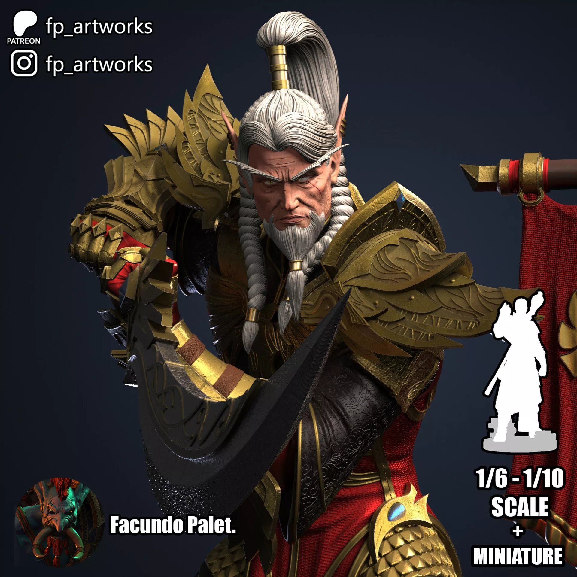 LORTHEMAR THERON 3D MODEL 3D print model