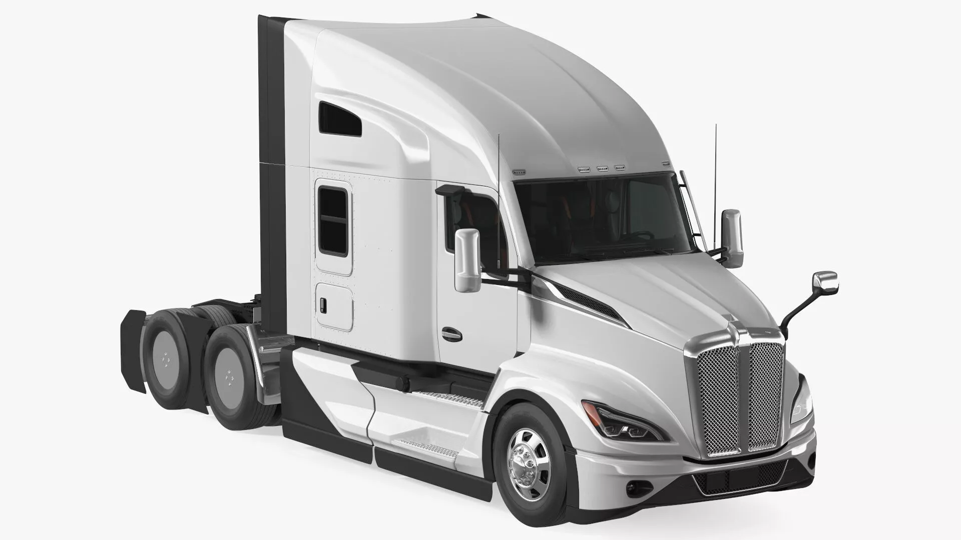 New Generation Truck Rigged 3D model