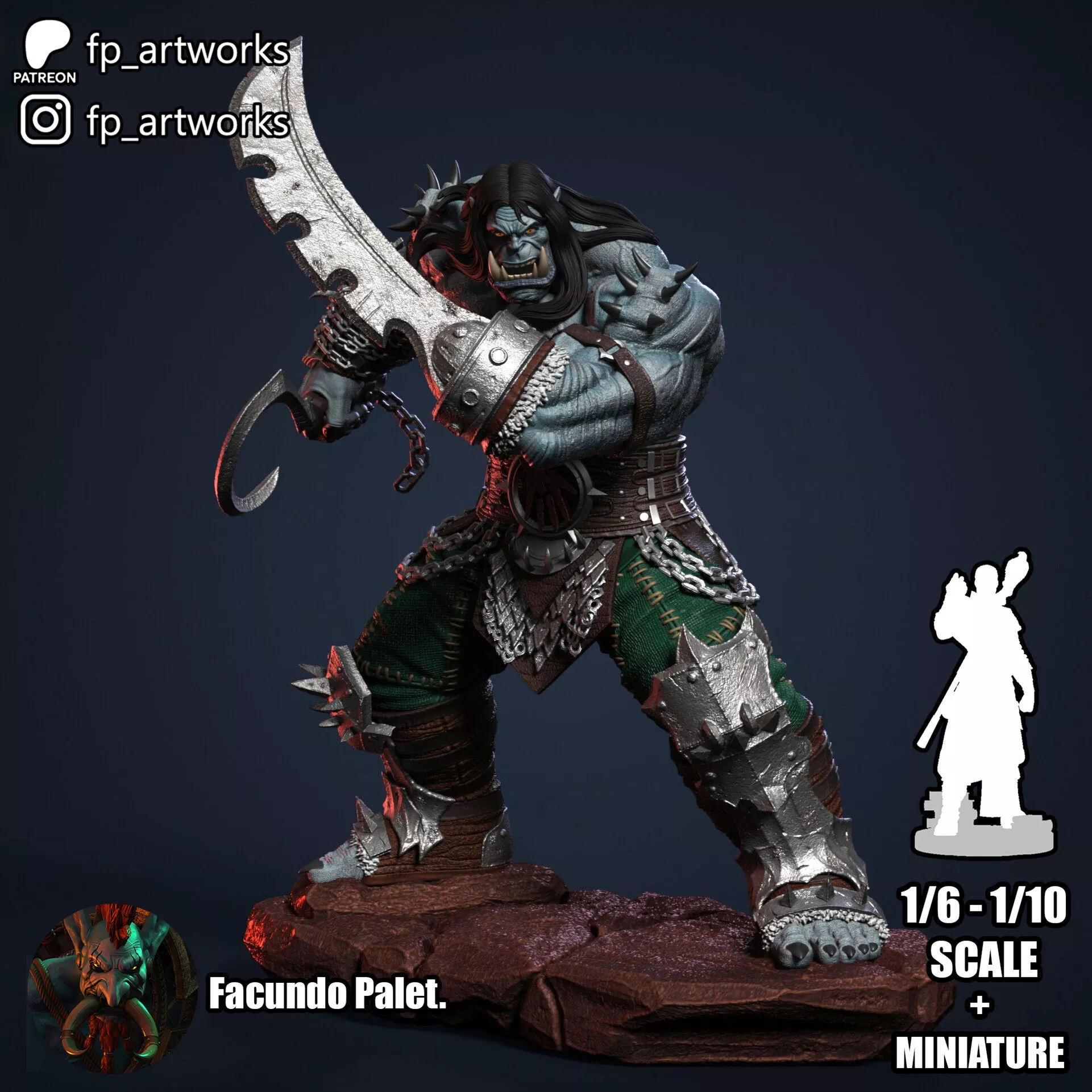 KARGATH BLADEFIST 3D MODEL 3D print model