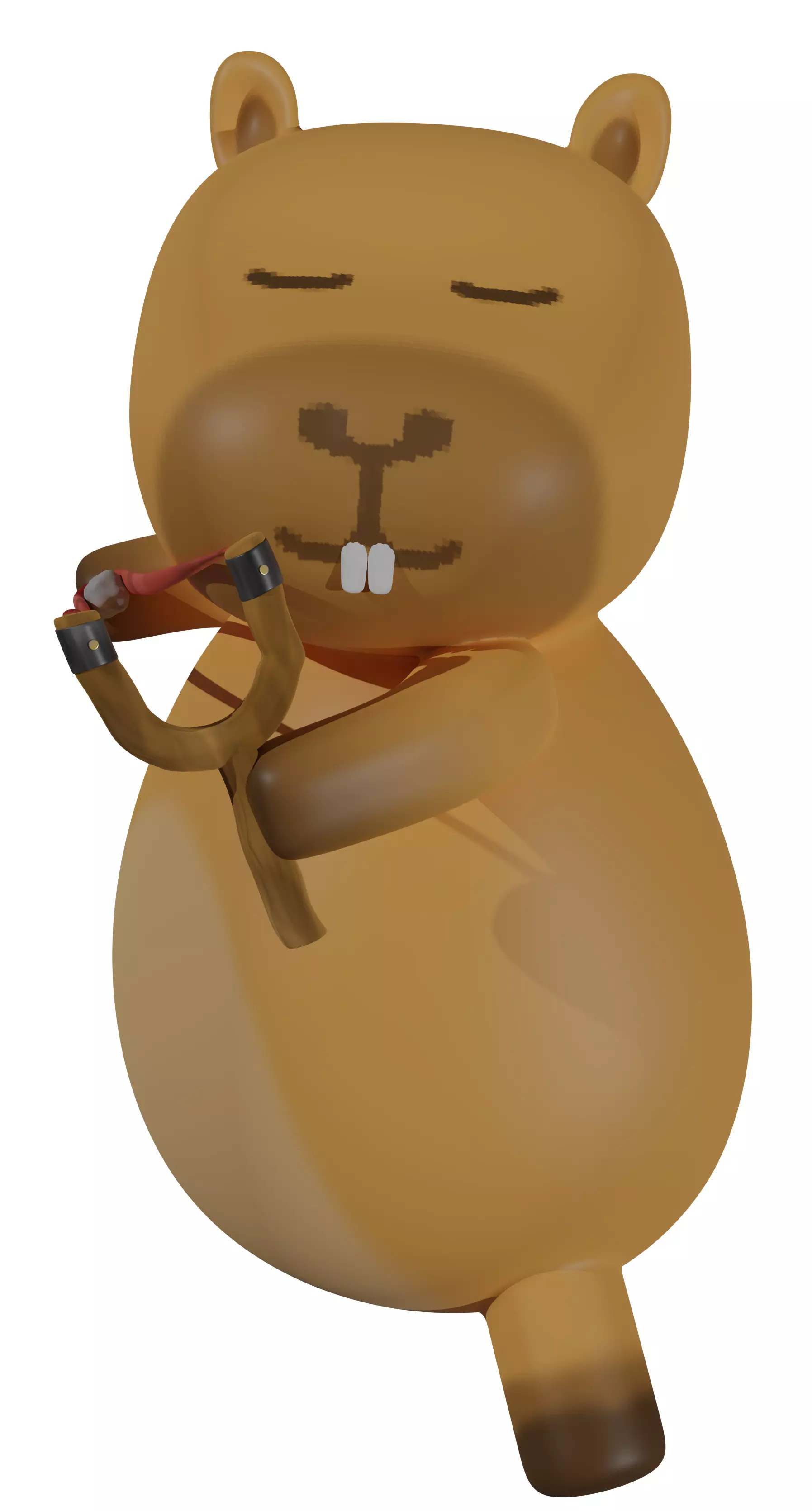 Tirador Capybara 90s Filipino Childhood Game 3D print model
