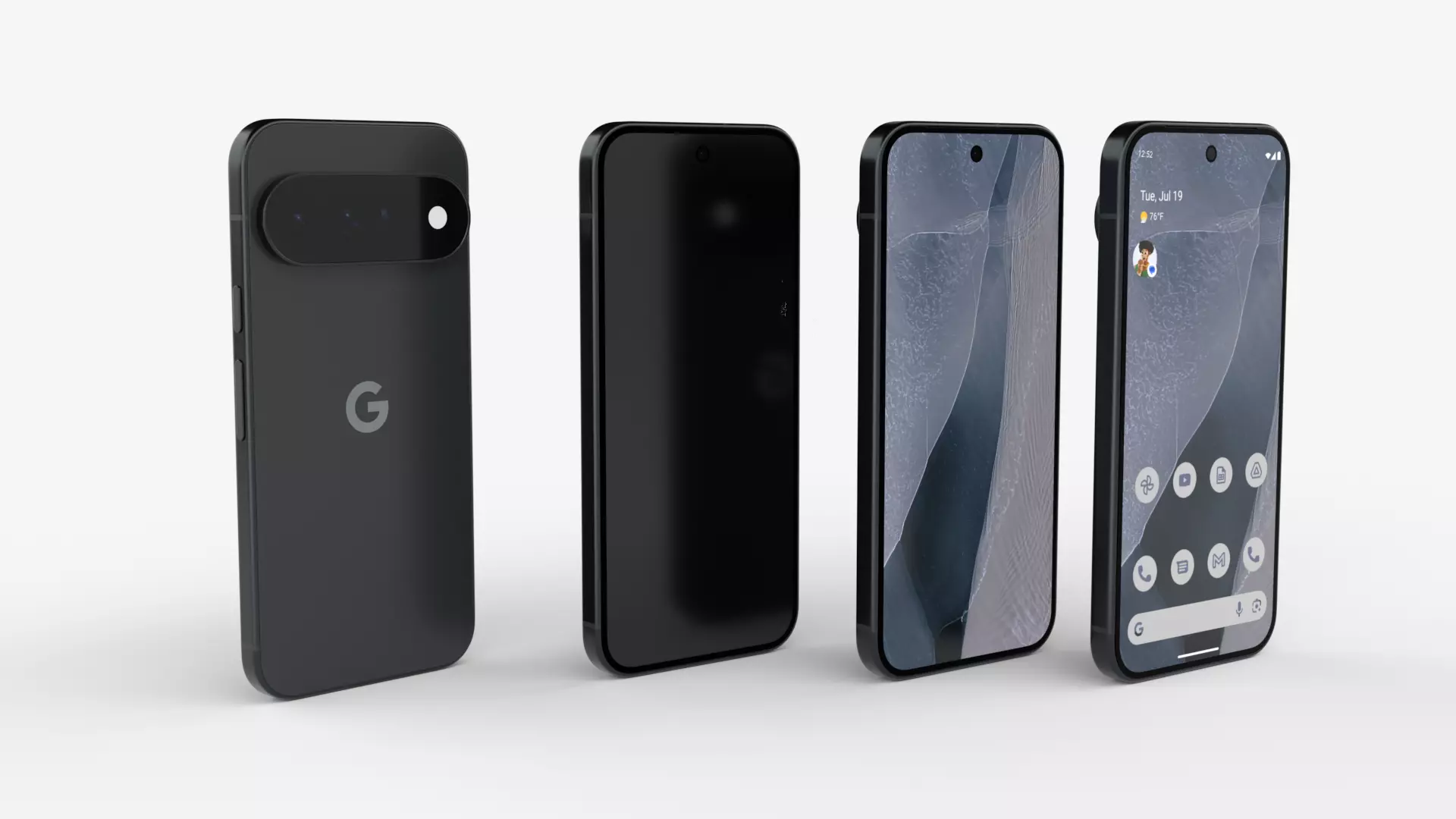 Google Pixel 11 Pro Obsidian Matte 3D model
