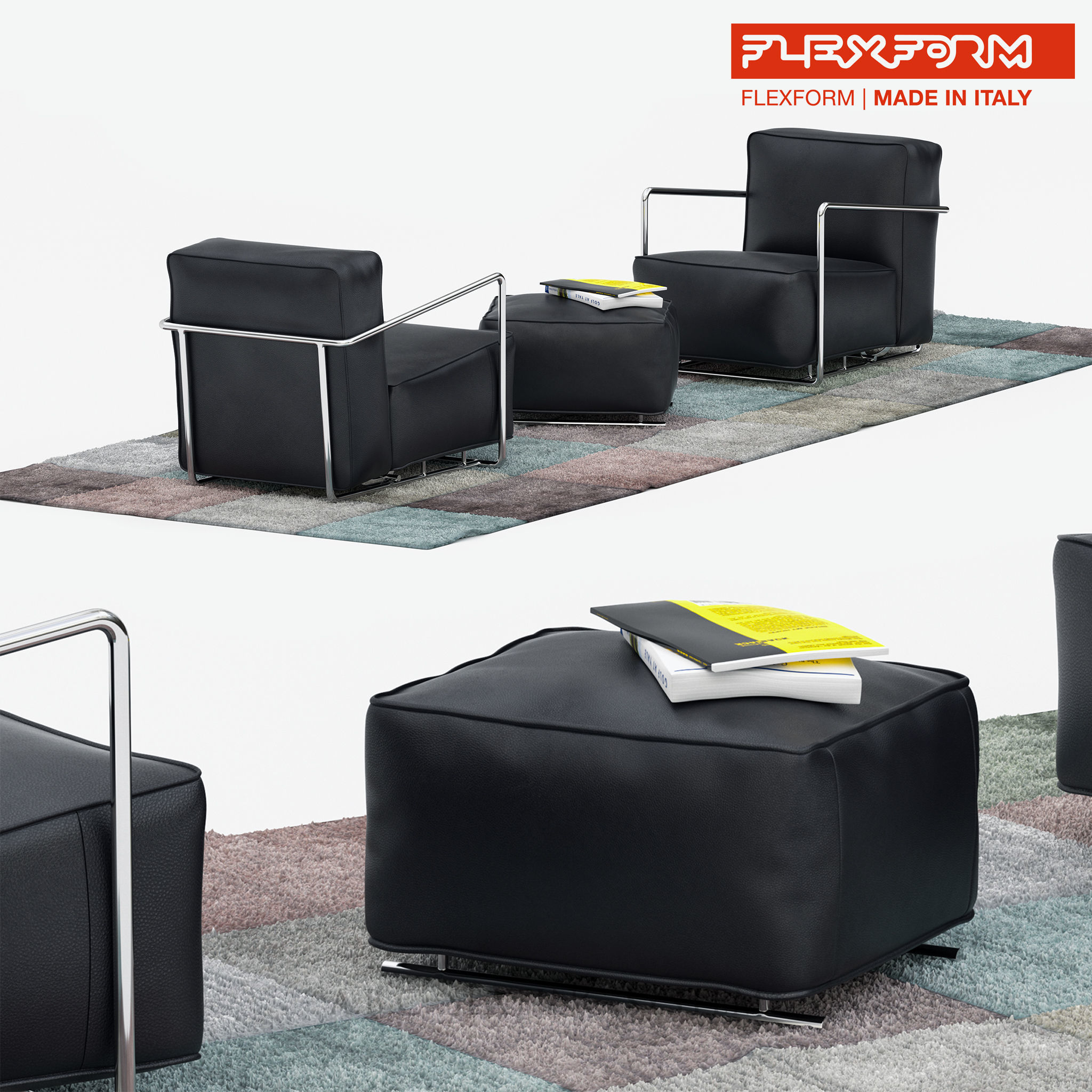 3D Flexform ABC set 3D model_3