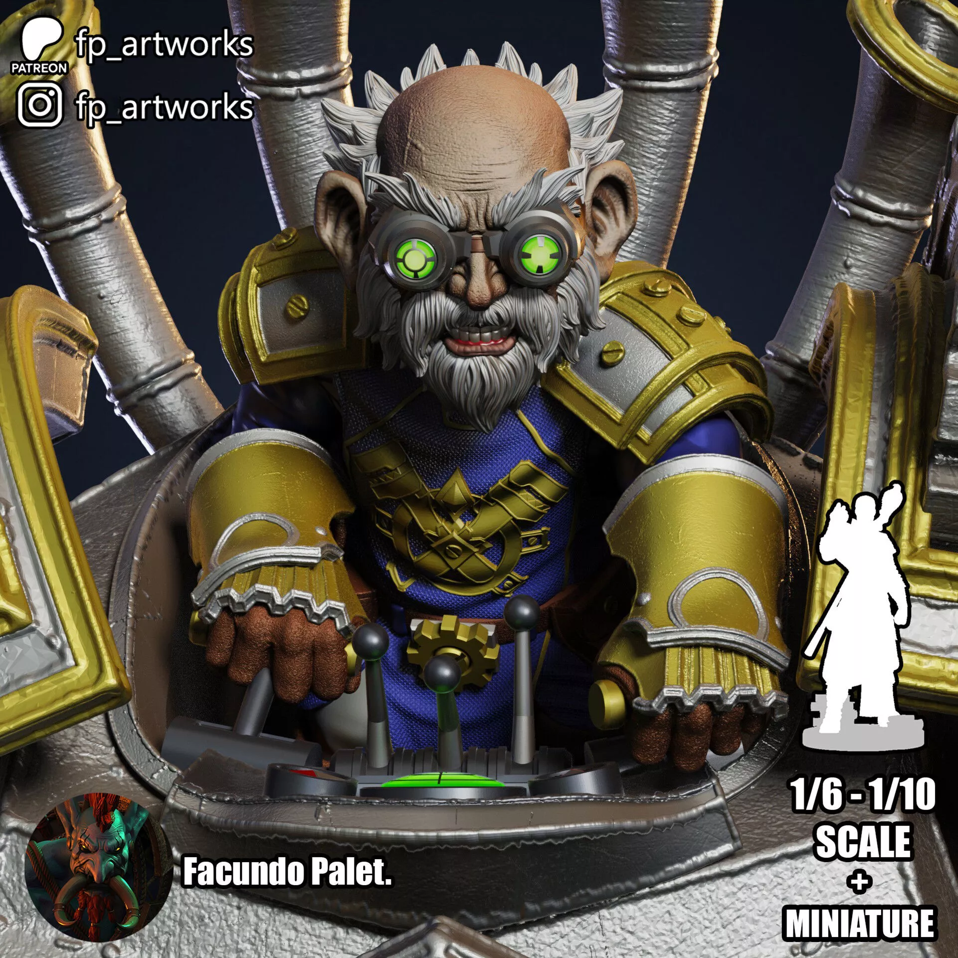 GELBIN MEKKATORQUE 3D MODEL 3D print model