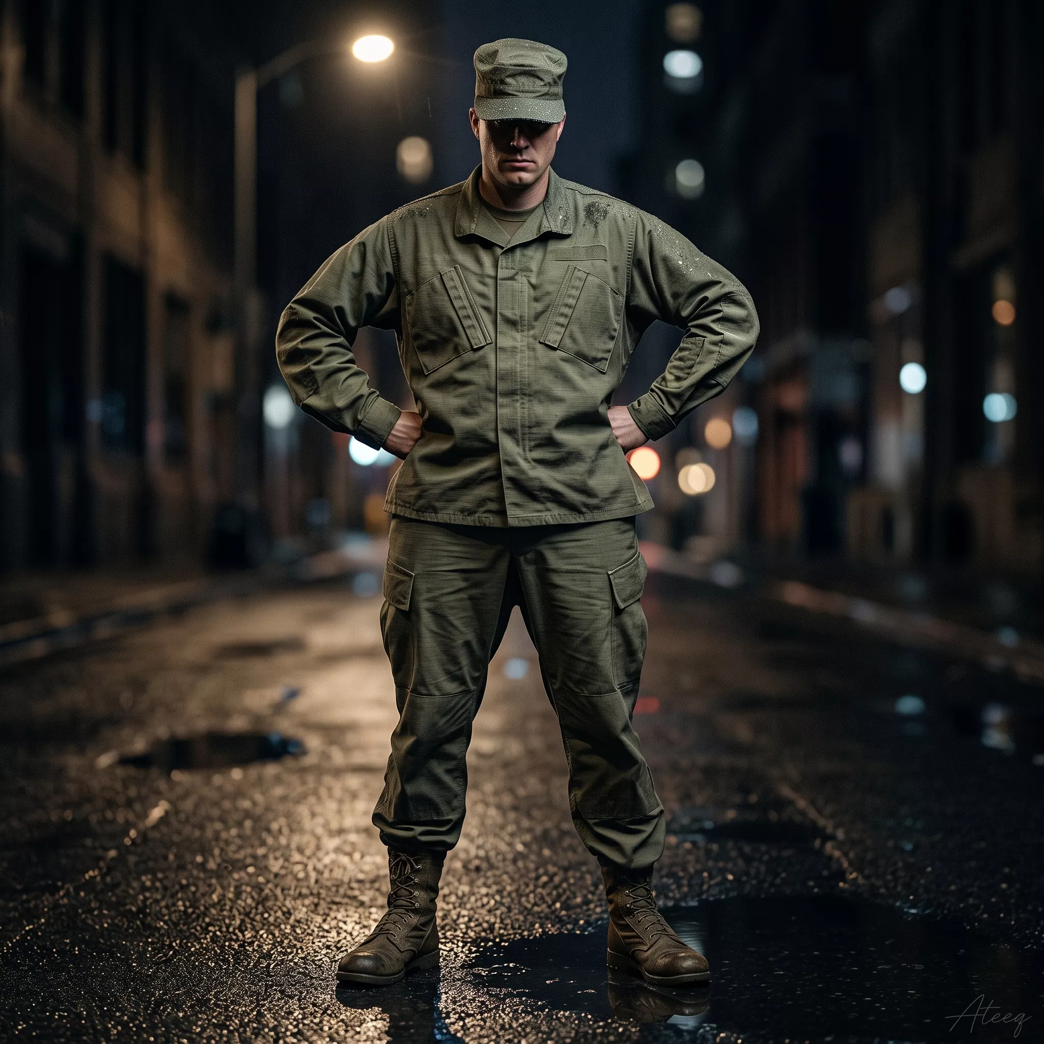 Army Man - Realistic Military Soldier Character 3D Model 3D model