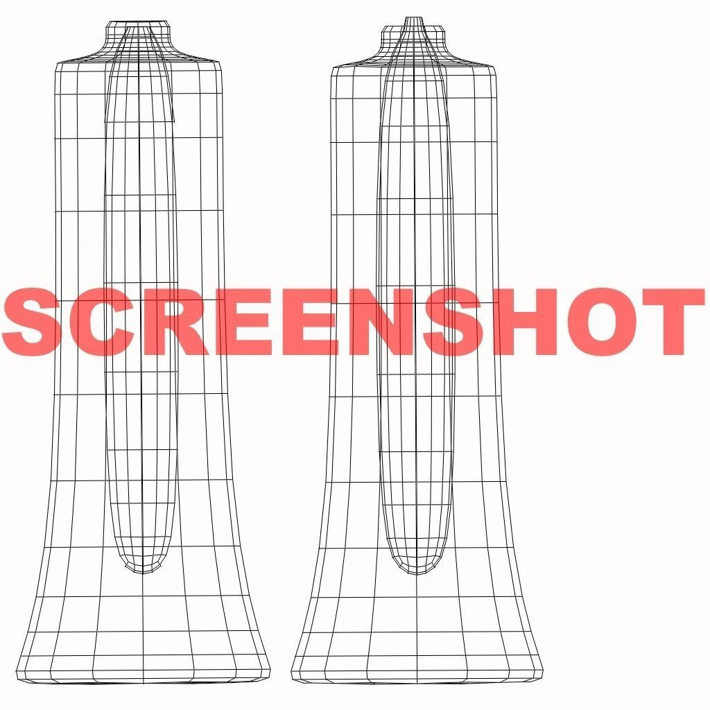 Toothpaste tube Free low-poly 3D model_1