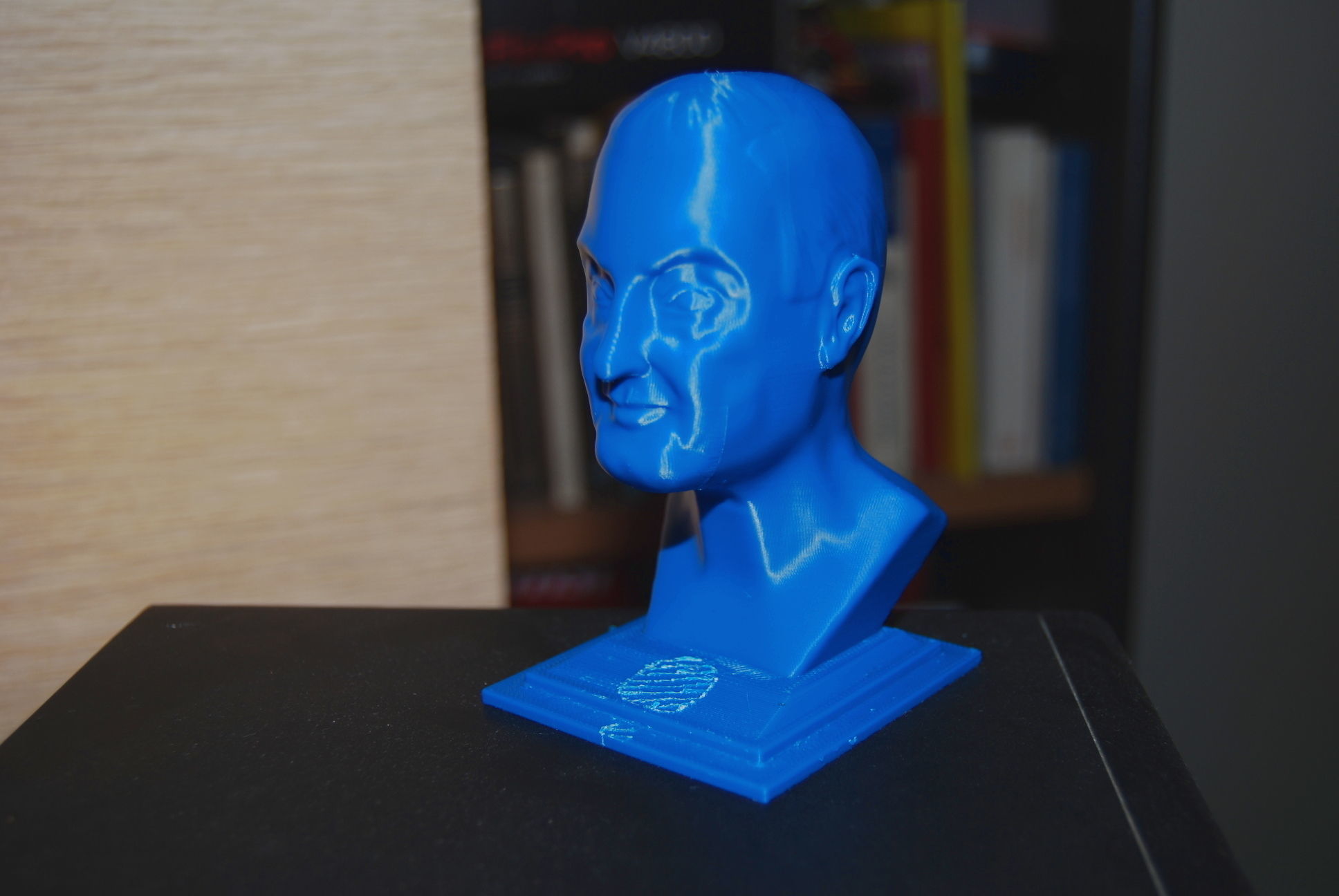 Antonio de Curtis sculpt - Printable bust 3D print model_3