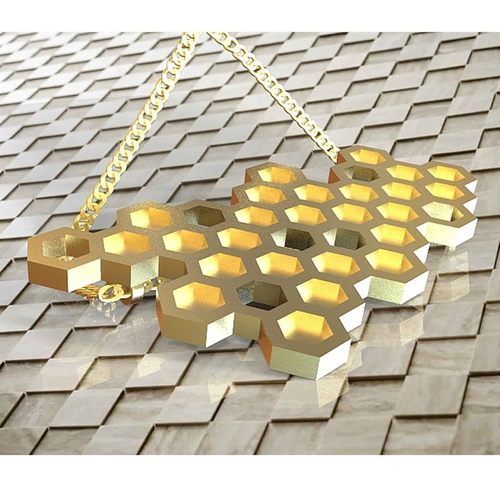Honey pendant 2 3D print model
