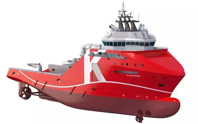 95 m AHTS Supply Vessel KL SALTFJORD 3D model