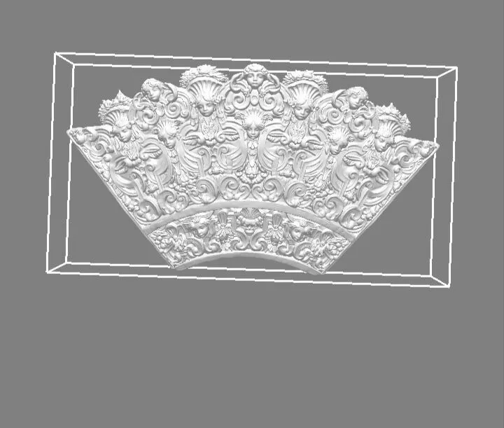 3D ORNAMENT RELIEF SCULPTURE 3D print model