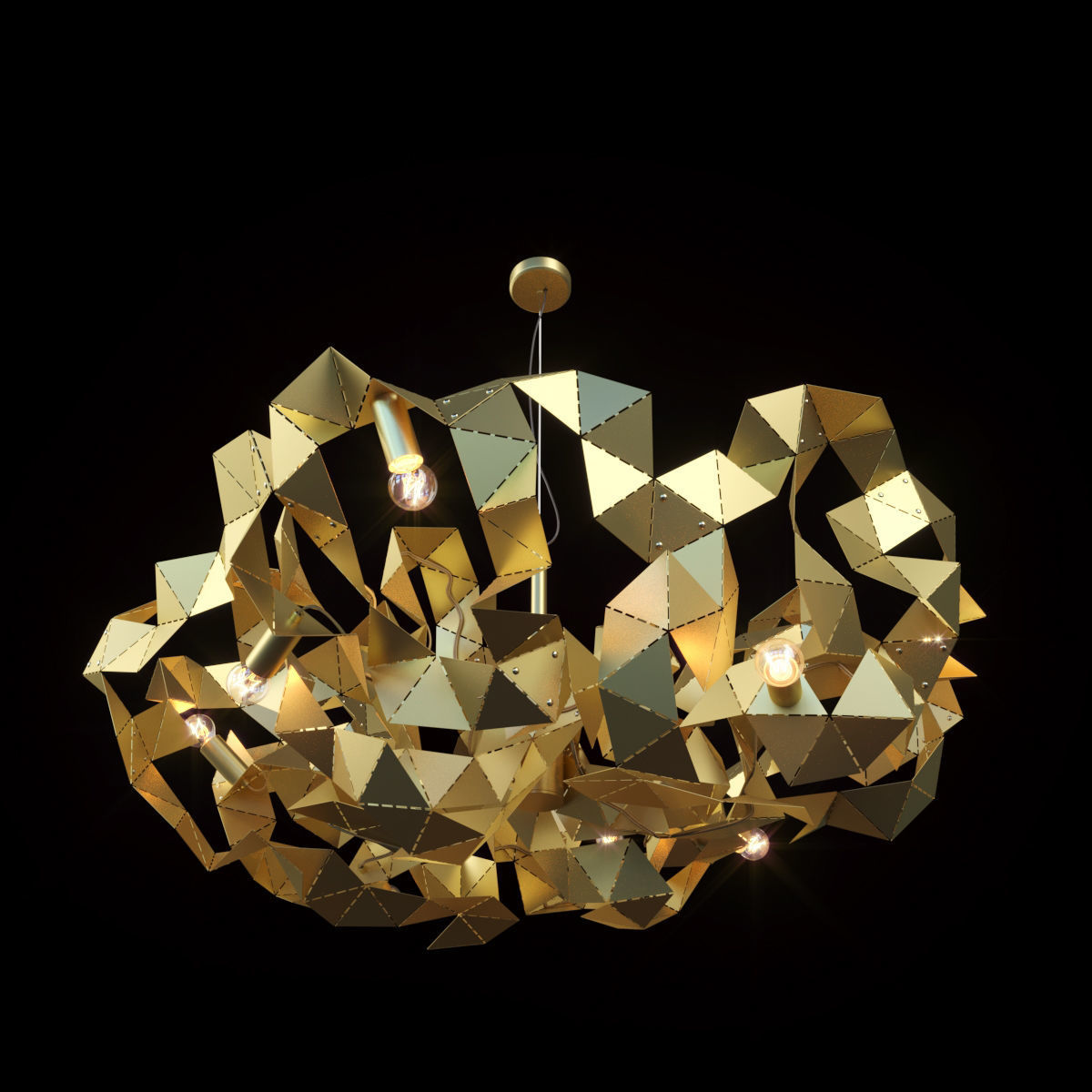 BrandVanEgmond Fractal Lamp 3D model_3