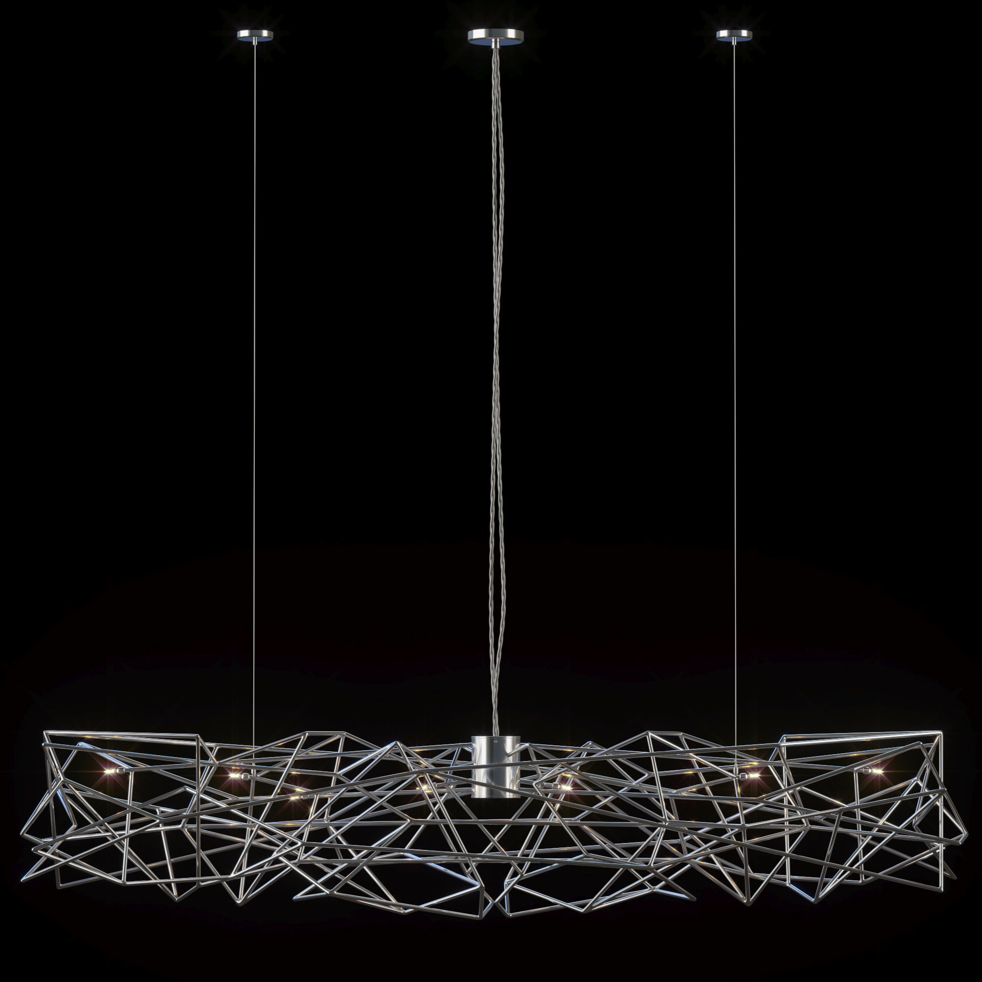 Terzani Etoile 0P04S Lamp 3D model_1