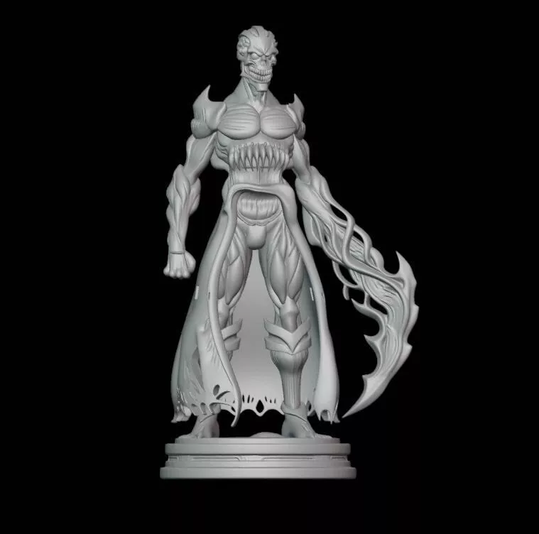 Void Scythe Reaper Dark Fantasy Printable Statue 3D print model