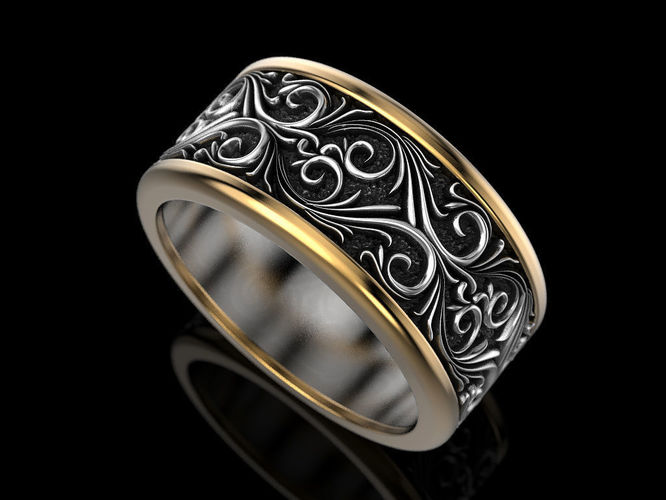 Wedding Ring 3D print model