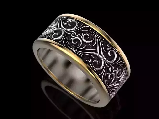 Wedding Ring 3D print model
