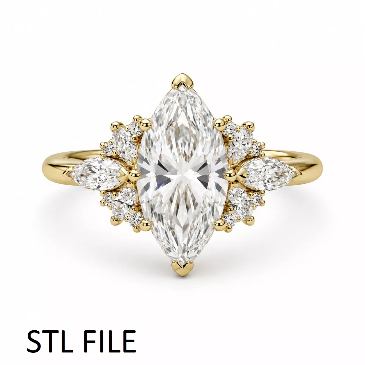 ring jewelry 3D print model