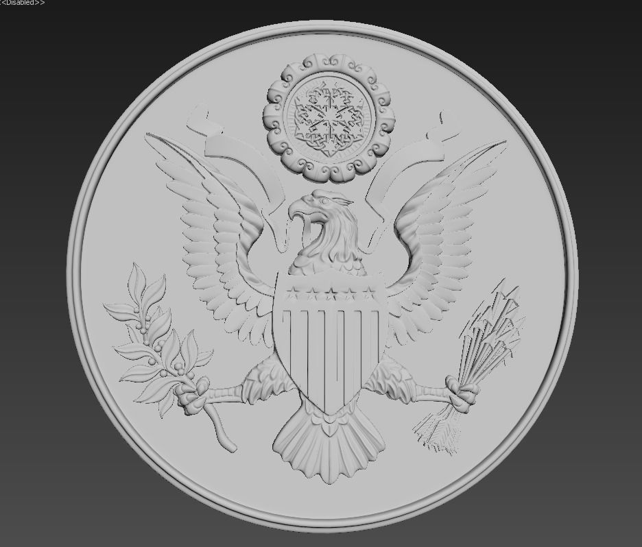 dallor eagle  3D print model_0