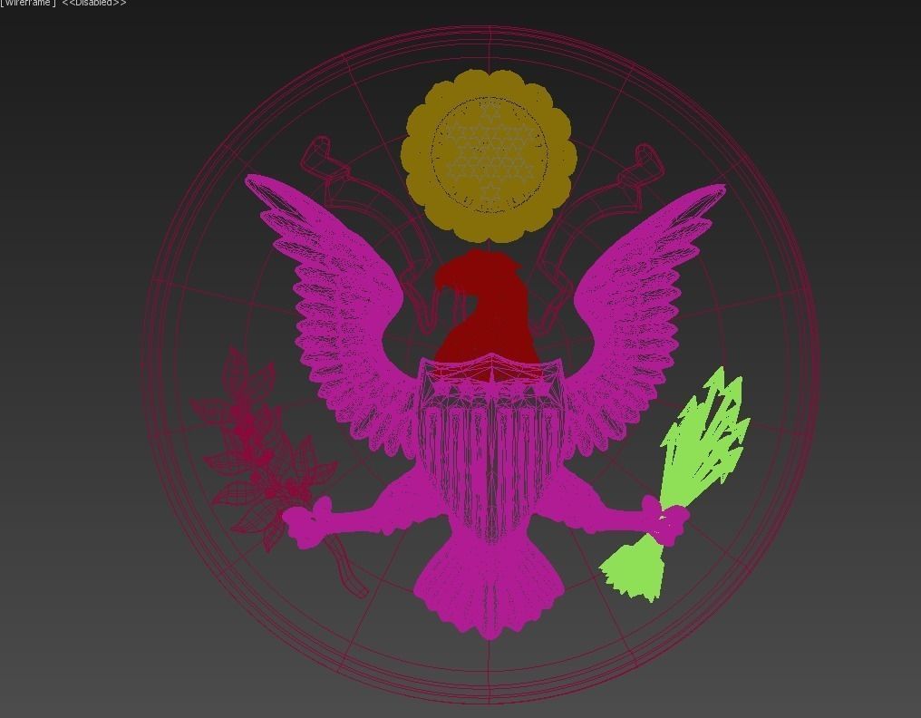 dallor eagle  3D print model_1