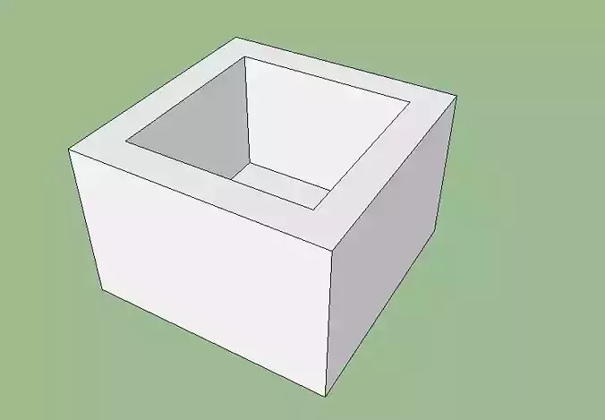 tealight holder lowpoly