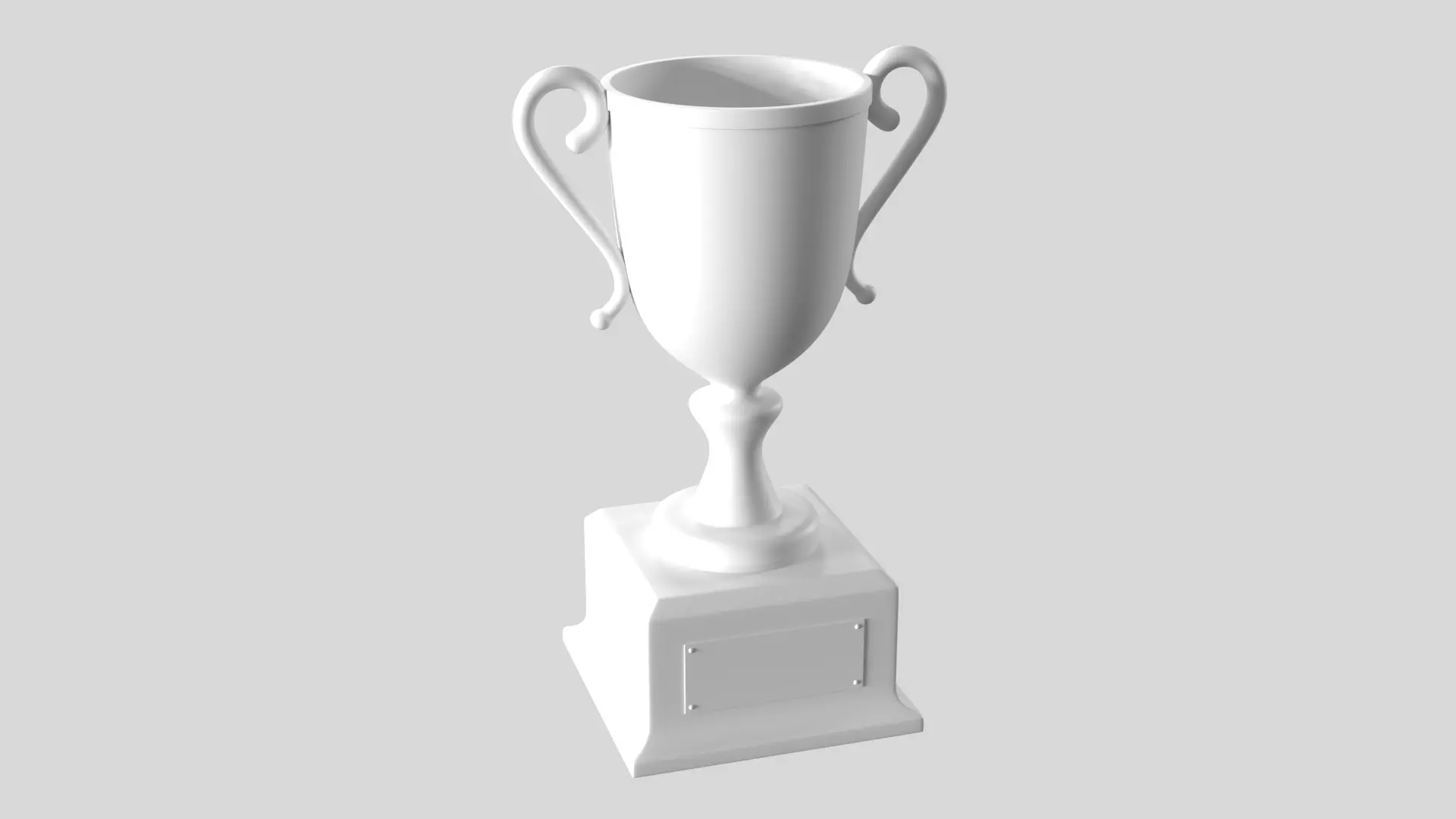 Gold Trophy 3D print model