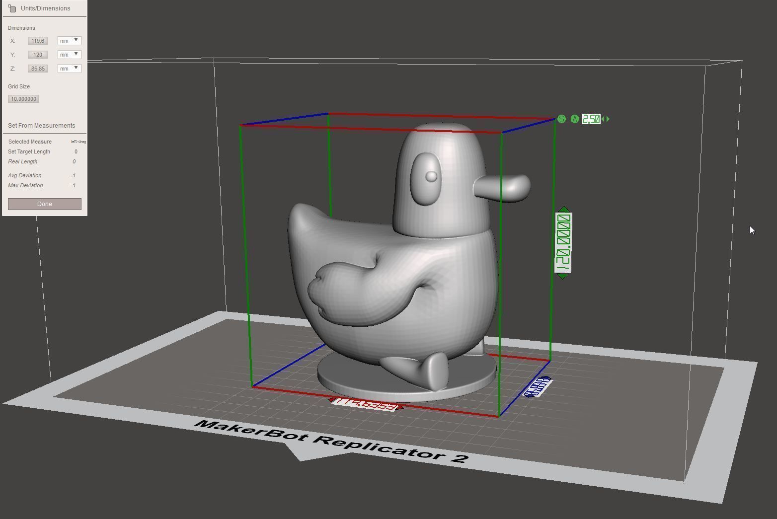 sarah and duck  3D print model_10