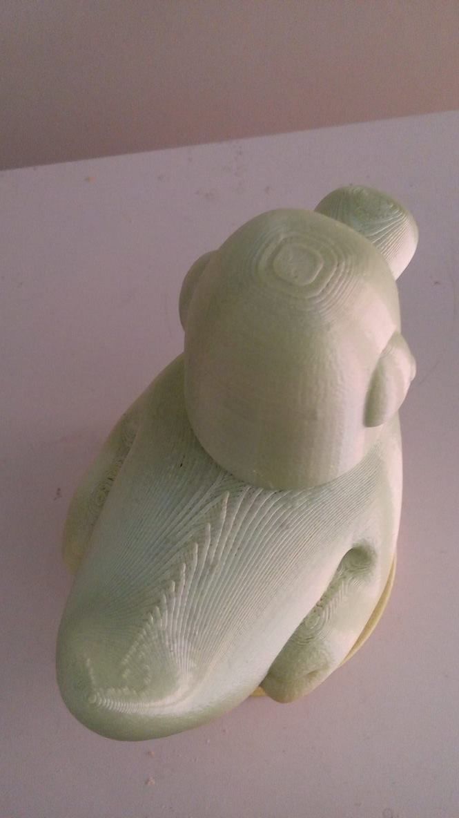 sarah and duck  3D print model_23