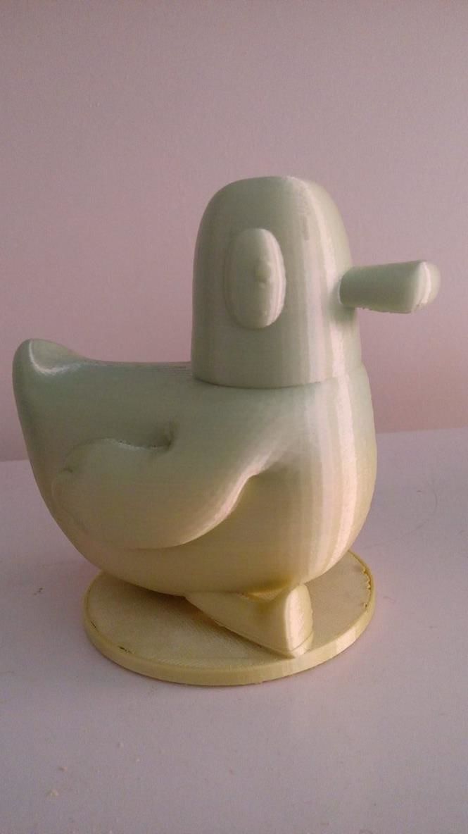 sarah and duck  3D print model_21