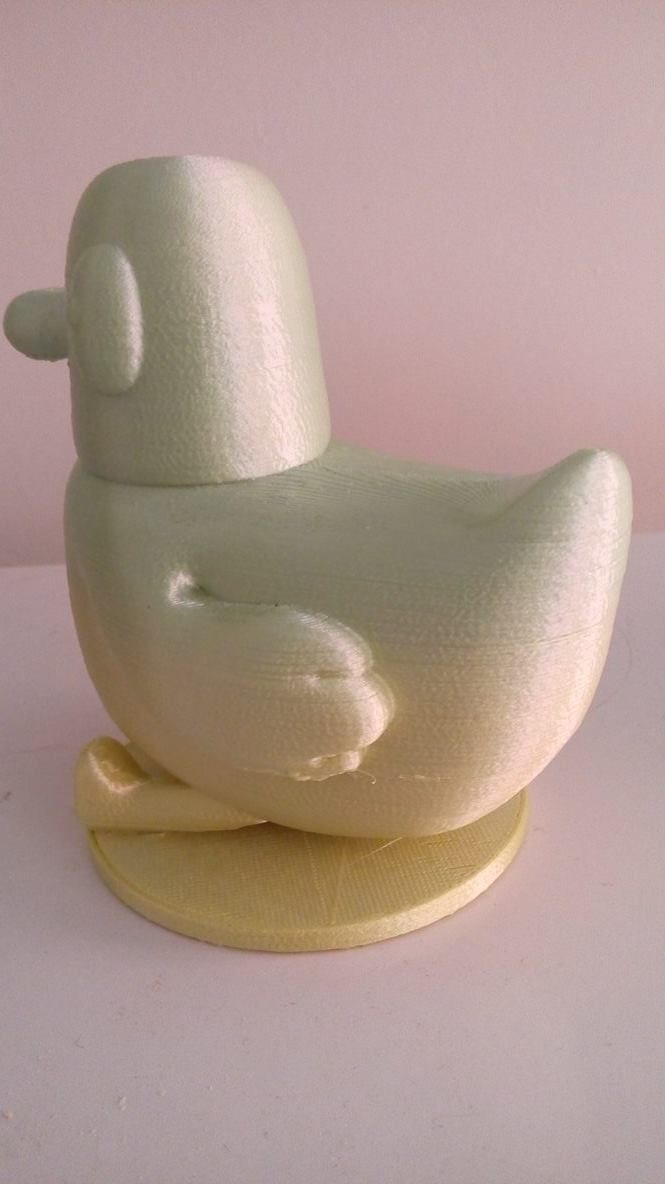 sarah and duck  3D print model_26