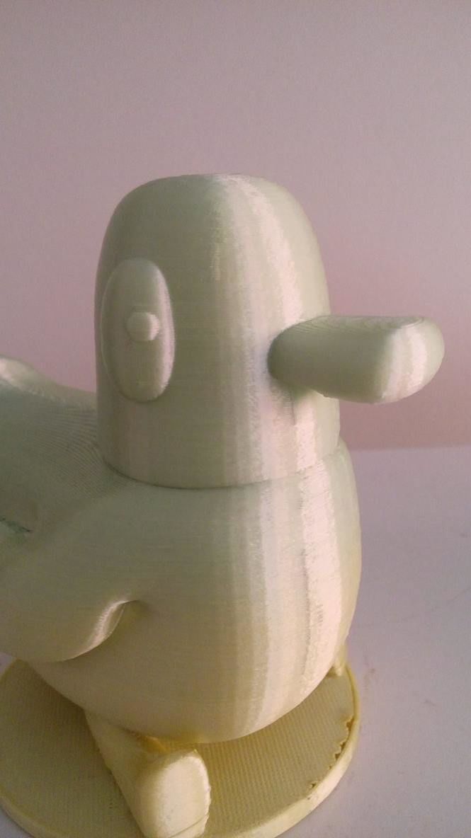 sarah and duck  3D print model_25