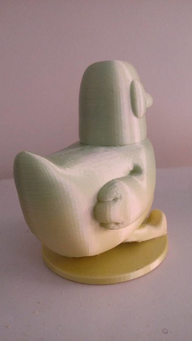 sarah and duck  3D print model_20