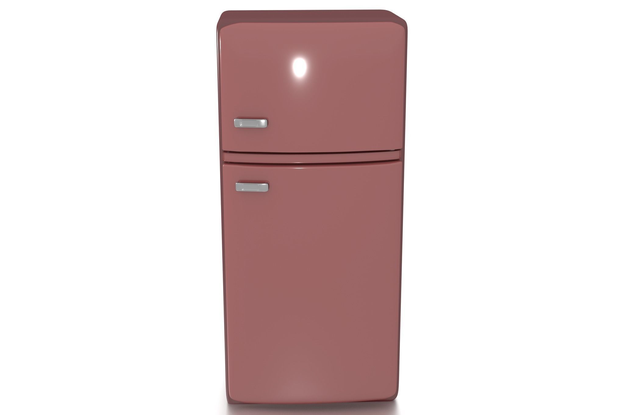 Fridge refrigerator Free low-poly 3D model_1