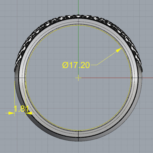 Heart Diamond Ring 3D print model_4