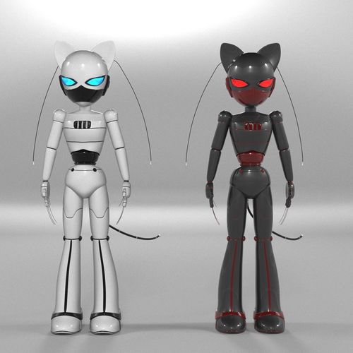 Robot - Cat 3D model