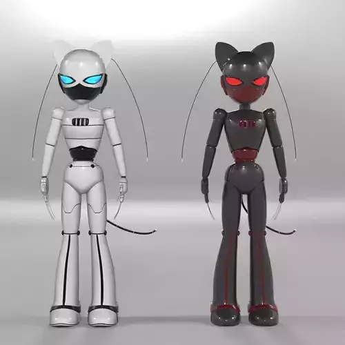 Robot - Cat 3D model
