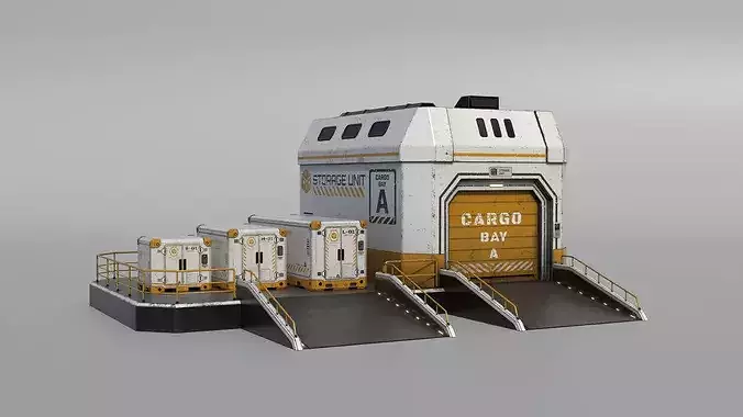 Sci-Fi Storage Building