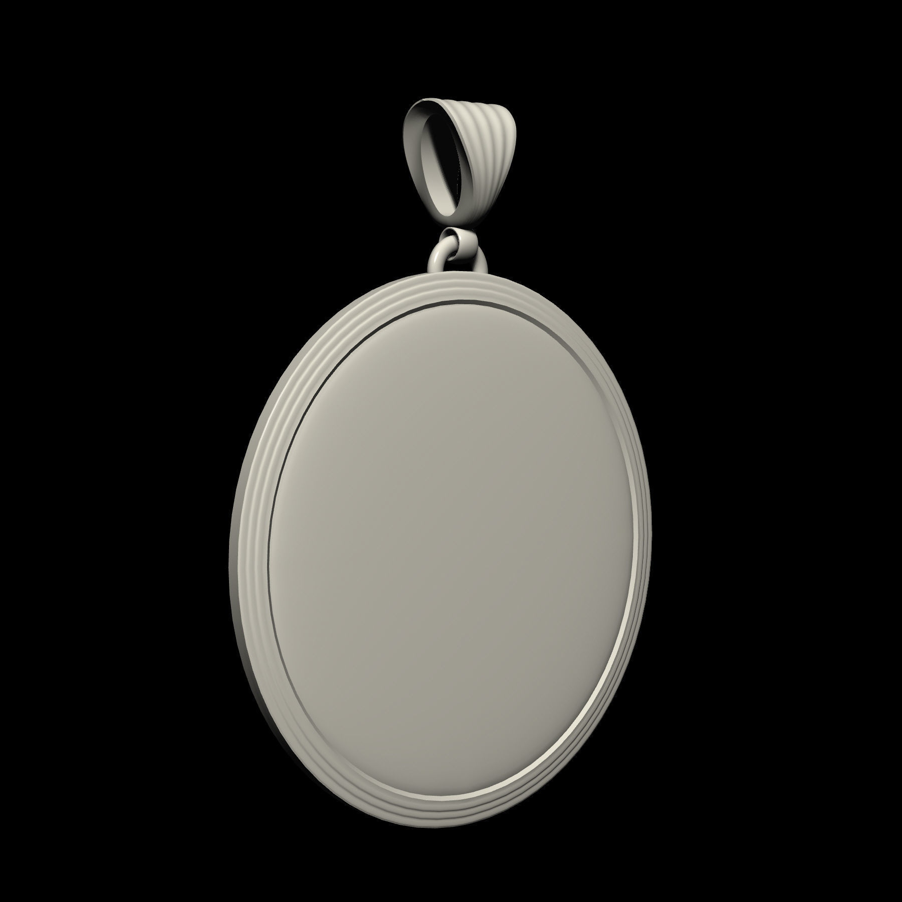 Phoenix pendant 3D print model_10