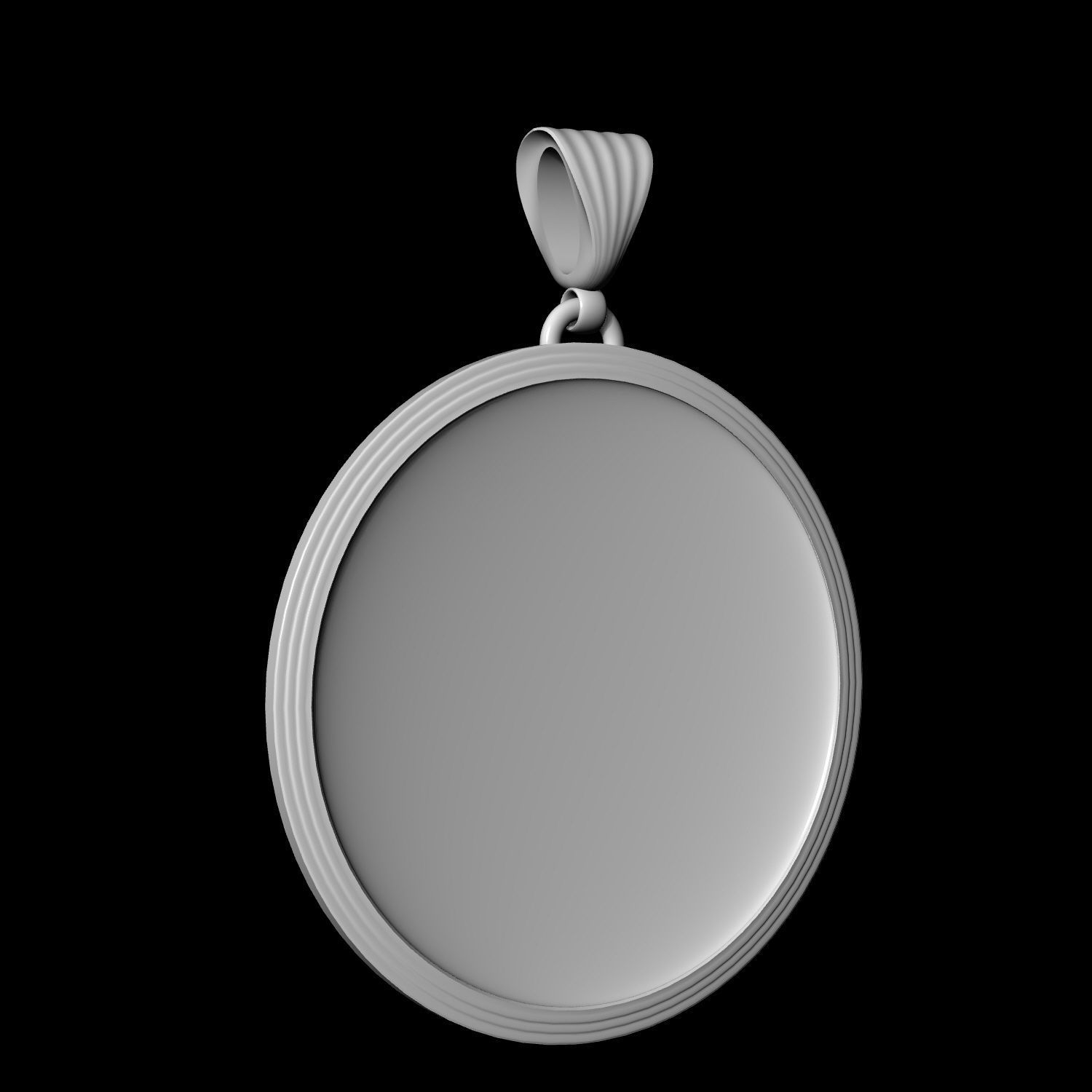 Phoenix pendant 3D print model_11
