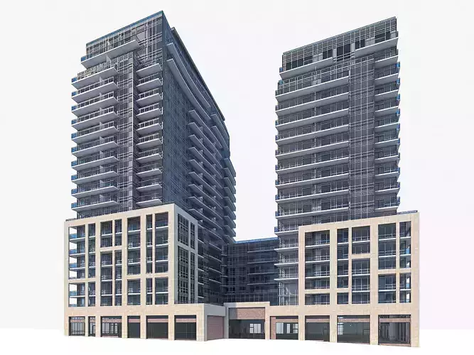 Residential Tower Complex 03