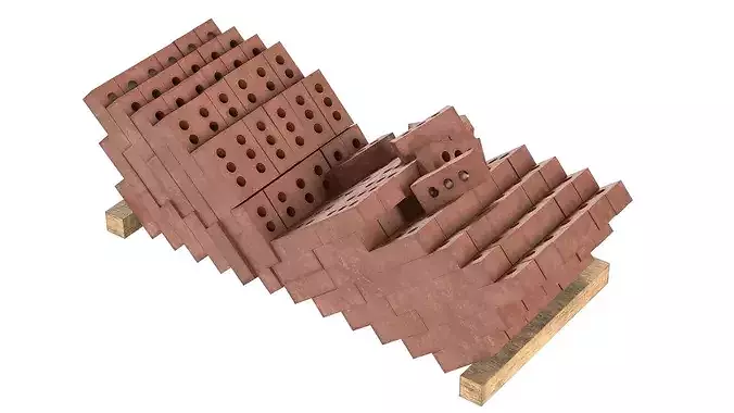 Brick Cinder Pile 2