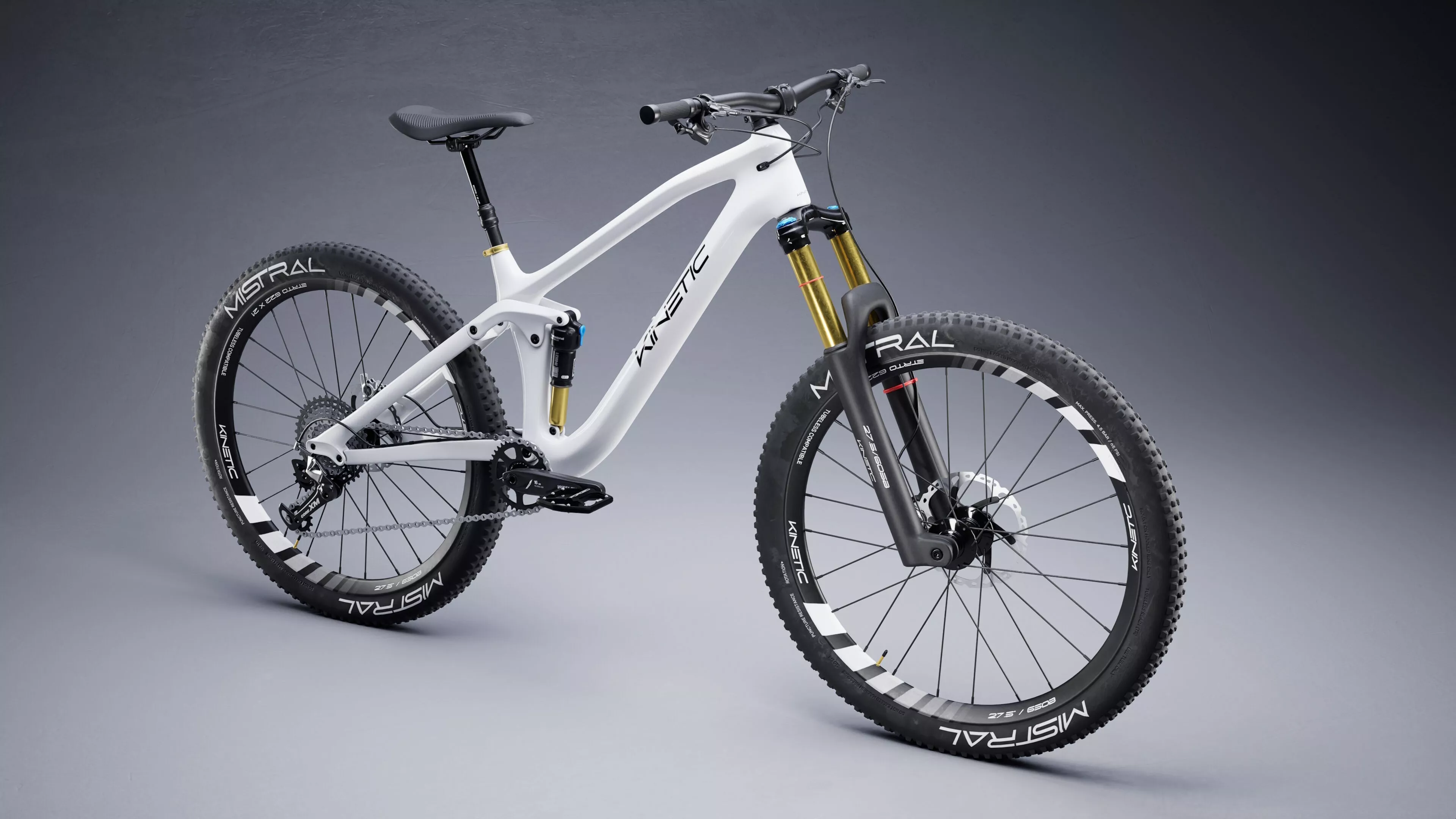 Mountainbike Low-poly 3D model