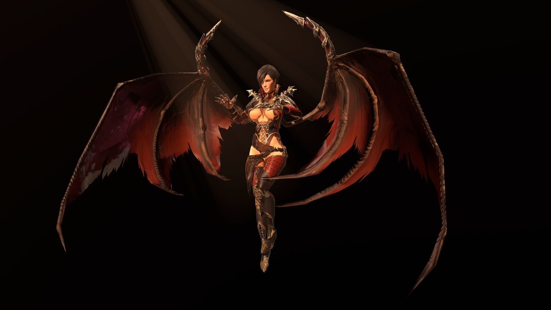 Packing fantastic creatures Low-poly 3D model_20