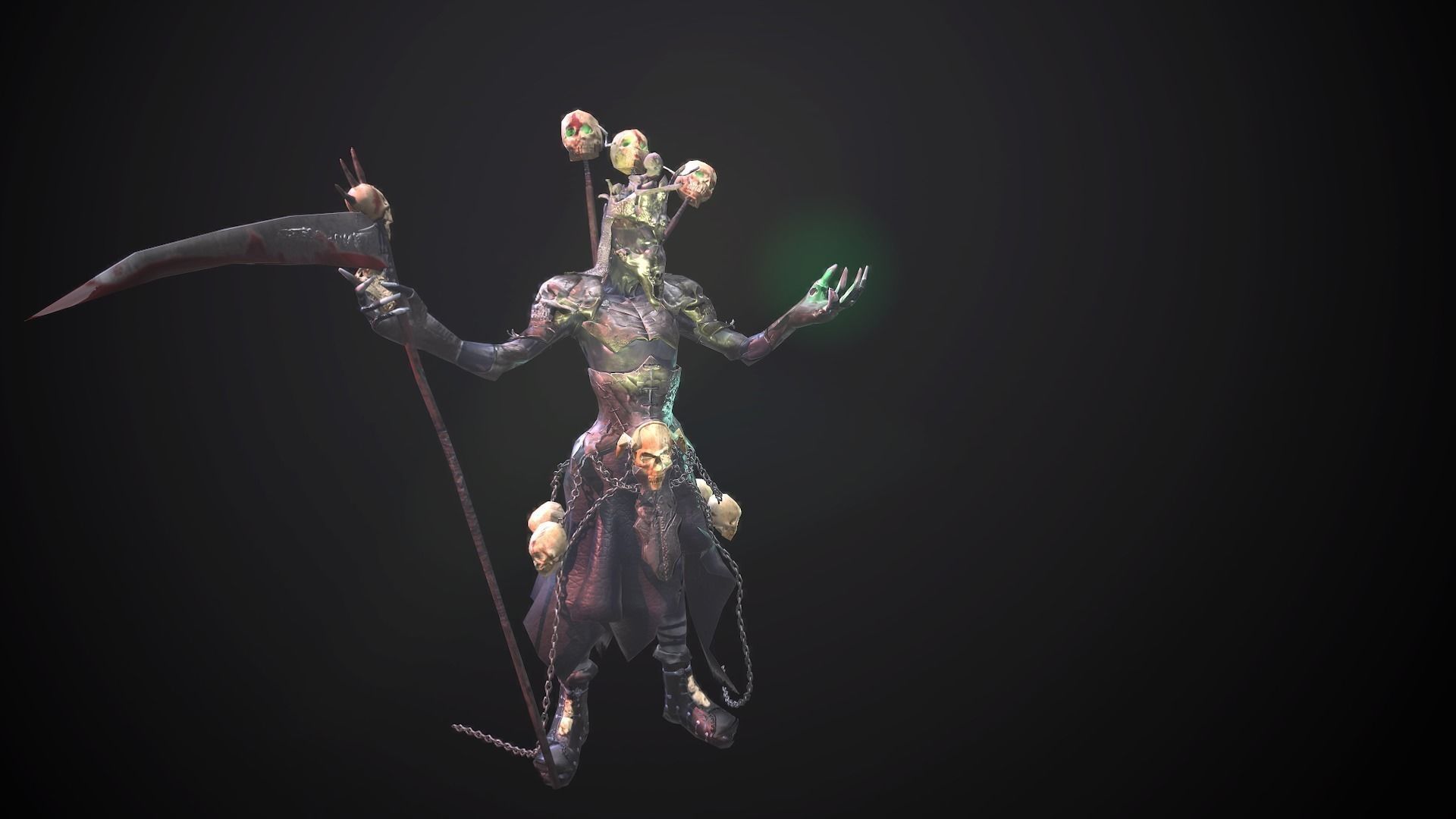 Packing fantastic creatures Low-poly 3D model_16