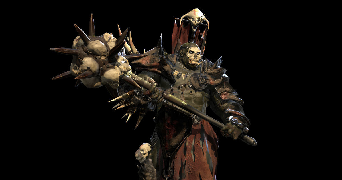 Packing fantastic creatures Low-poly 3D model_30